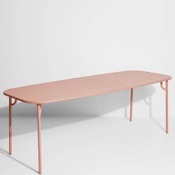 Blush - Week-End  Dinning Table 220 x 85 x H75 cm - Petite Friture