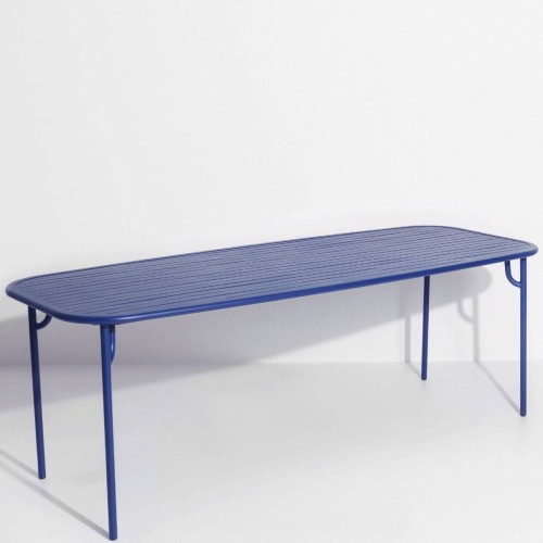 Bleu - Table Week-End  220 x 85 x H75 cm - Petite Friture