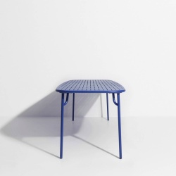 Blue - Week-End  Dinning Table 220 x 85 x H75 cm - Petite Friture