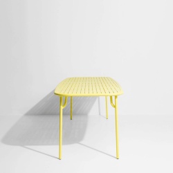 Jaune - Table Week-End  220 x 85 x H75 cm - Petite Friture