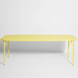 Jaune - Table Week-End  220 x 85 x H75 cm - Petite Friture