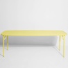 Jaune - Table Week-End  220 x 85 x H75 cm - Petite Friture