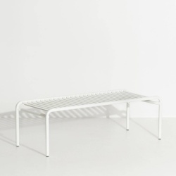 White - Week-End Coffee Table 127x51xH41 cm - Petite Friture