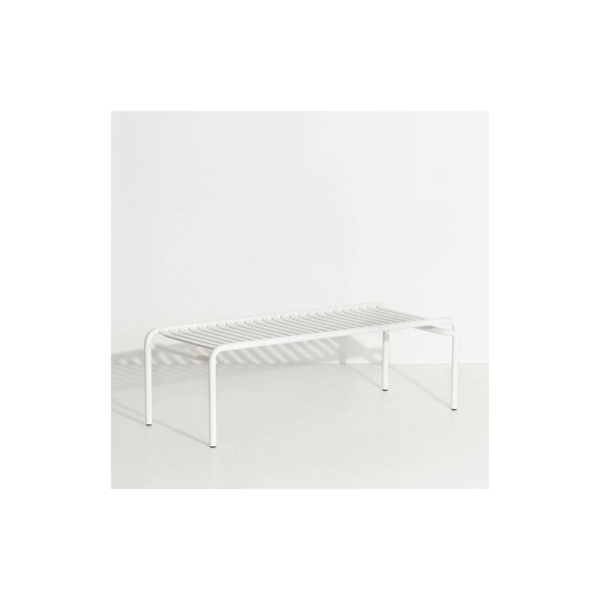 Blanc - Table Basse Week-End 127x51xH41 cm - Petite Friture