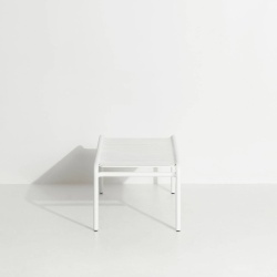 White - Week-End Coffee Table 127x51xH41 cm - Petite Friture