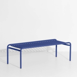 Bleu - Table Basse Week-End 127x51xH41 cm - Petite Friture