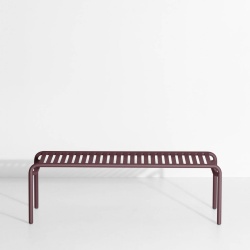 OUT OF STOCK - Burgundy - Week-End Coffee Table 127x51xH41 cm - Petite Friture