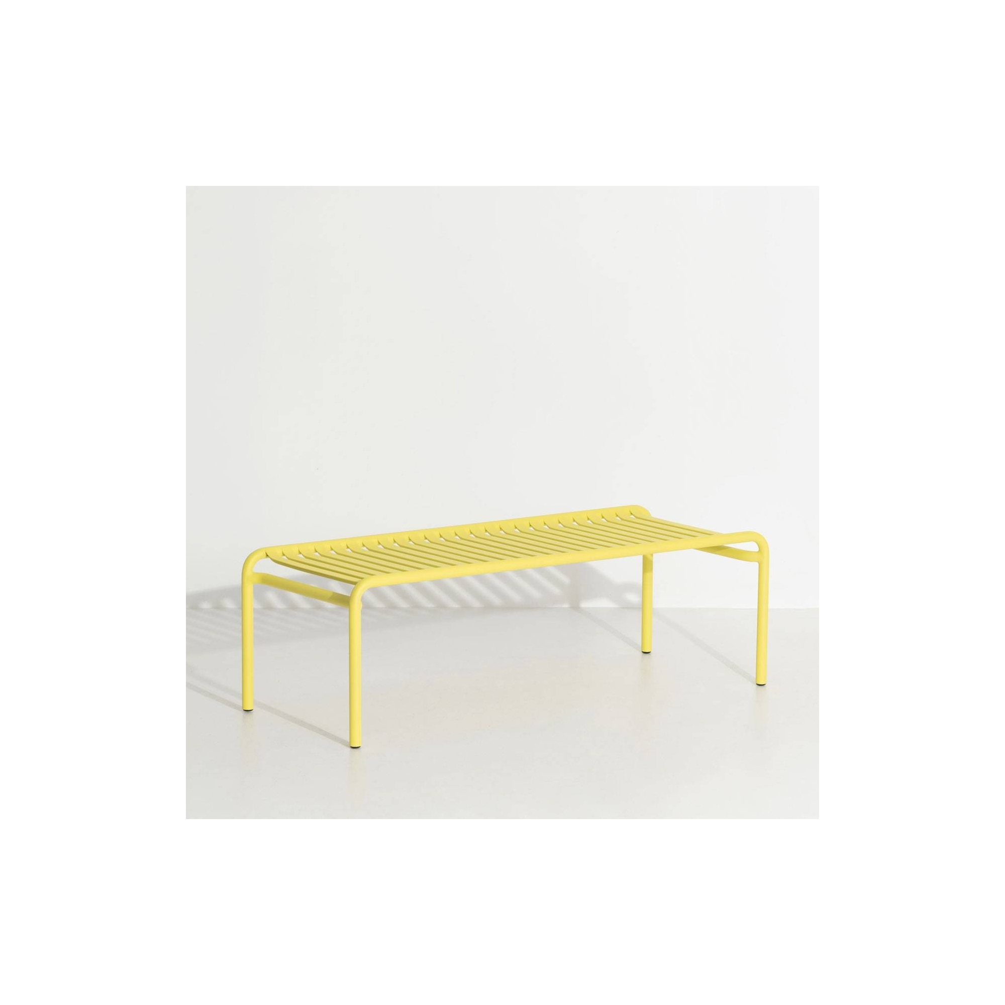 Jaune - Table Basse Week-End 127x51xH41 cm - Petite Friture