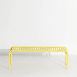 Jaune - Table Basse Week-End 127x51xH41 cm - Petite Friture