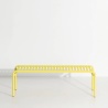 Yellow - Week-End Coffee Table 127x51xH41 cm - Petite Friture