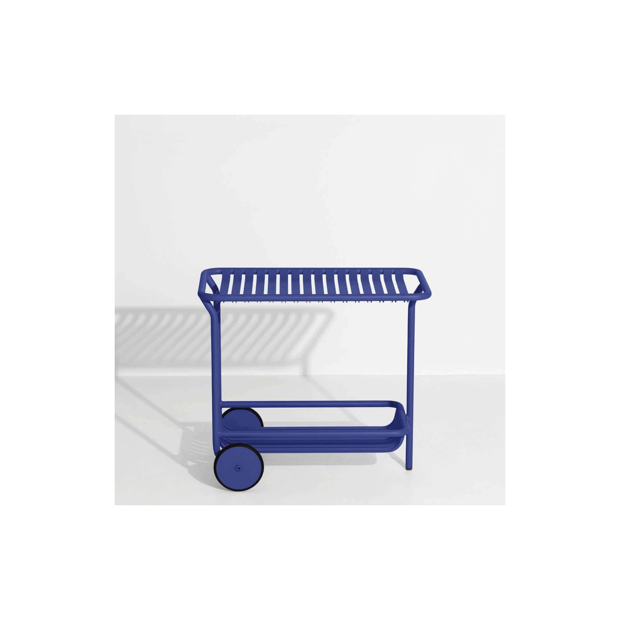 Blue – Tea Trolley Haute Week-End 82 x 48 x H73 cm - Petite Friture