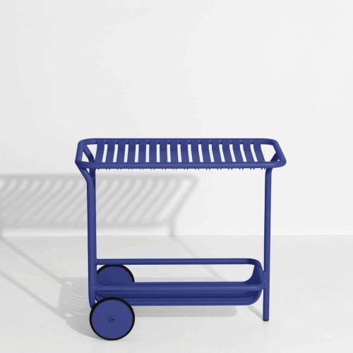 Blue – Tea Trolley Haute Week-End 82 x 48 x H73 cm - Petite Friture