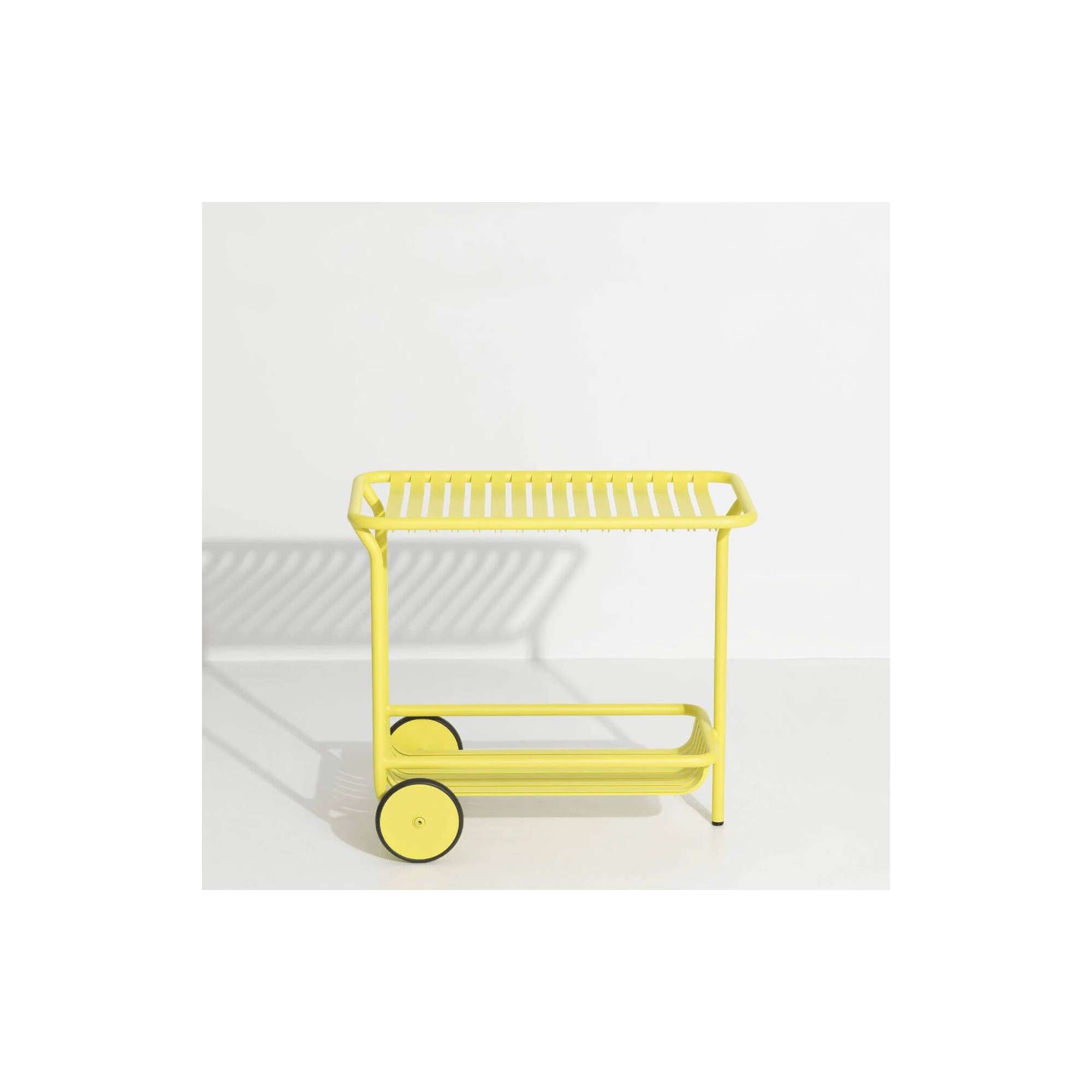 Yellow – Tea Trolley Haute Week-End 82 x 48 x H73 cm - Petite Friture