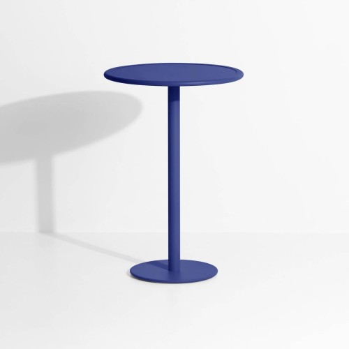 Blue - Week-End High Table Ø70 x H105 cm - Petite Friture