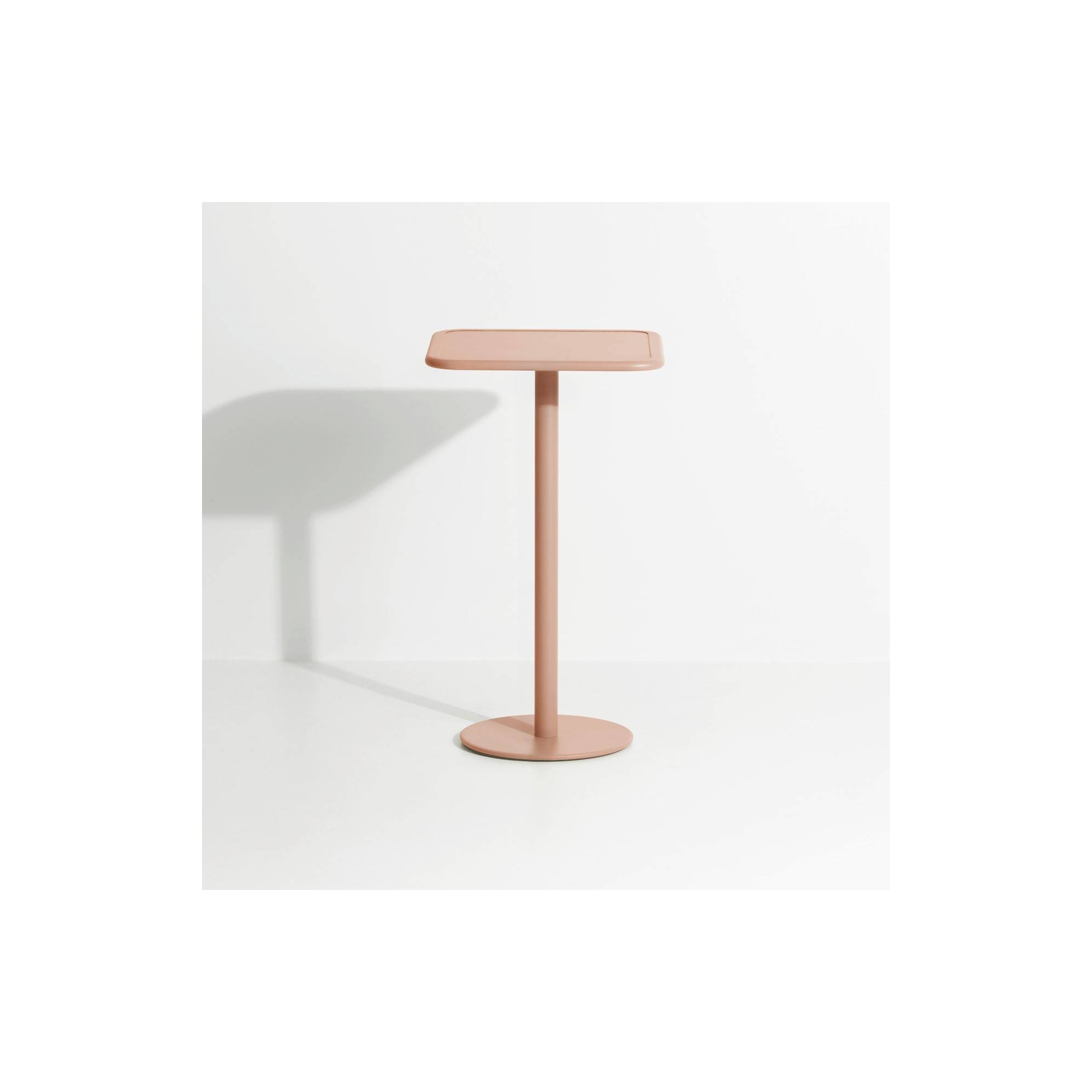 Blush – Table Haute Week-End 60 x 60 x H105 cm - Petite Friture