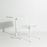 White - Week-End  Bistrot Table 60 x 60 x H75 cm - Petite Friture