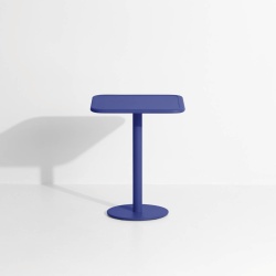 Blue - Week-End  Bistrot Table 60 x 60 x H75 cm - Petite Friture