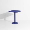 Bleu - Table Bistrot Week-End  60 x 60 x H75 cm - Petite Friture