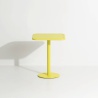 Jaune - Table Bistrot Week-End  60 x 60 x H75 cm - Petite Friture