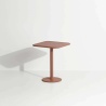 Terracotta - Week-End  Bistrot Table 60 x 60 x H75 cm - Petite Friture