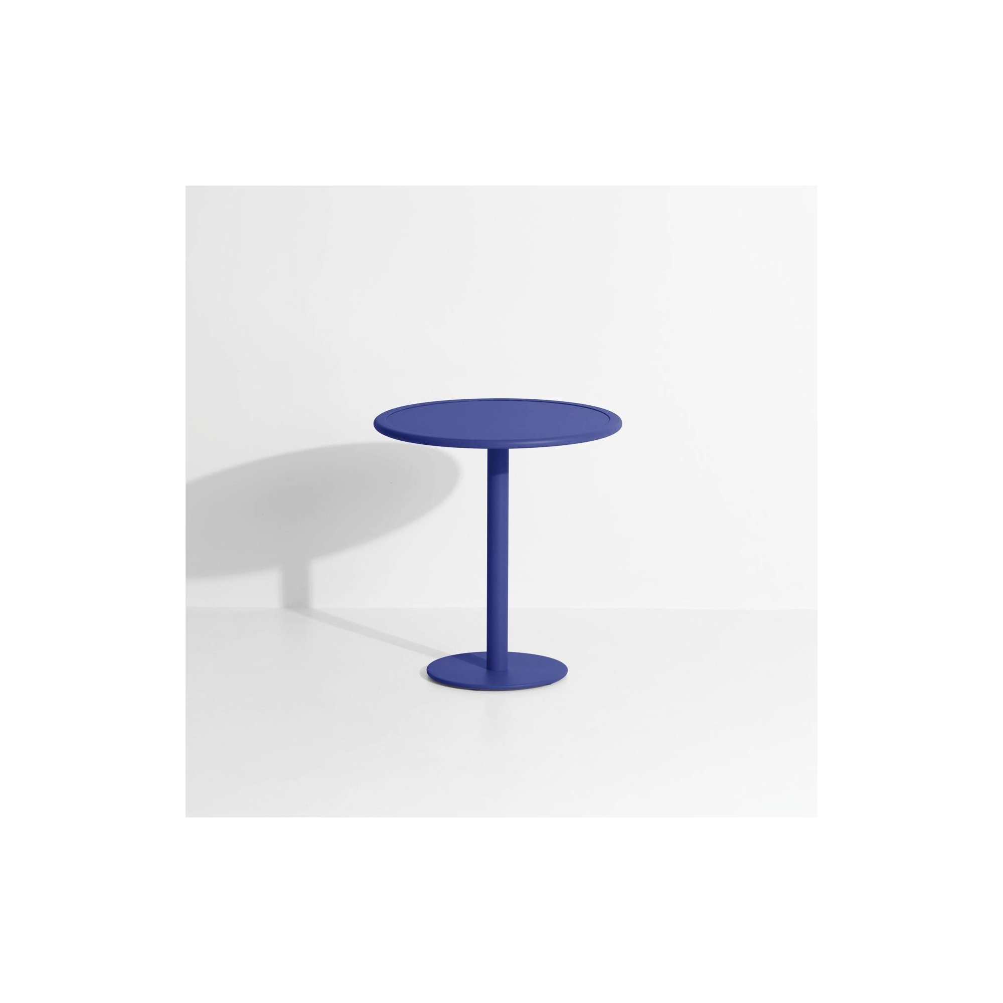 Bleu - Table Bistrot Week-End  Ø70 x H75 cm - Petite Friture