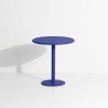 Bleu - Table Bistrot Week-End  Ø70 x H75 cm - Petite Friture