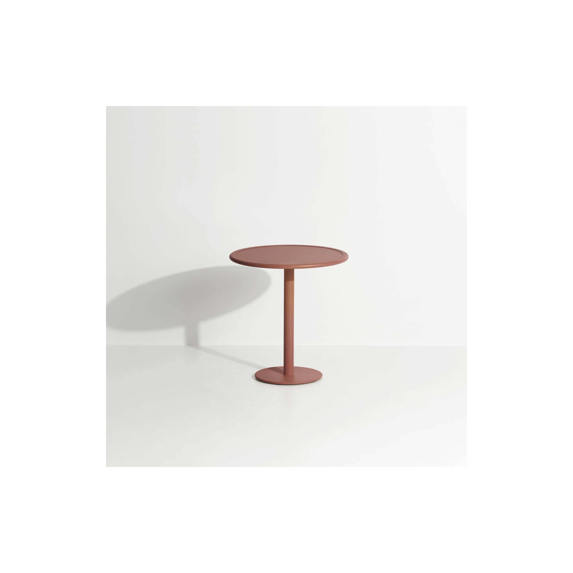 Terracotta - Week-End  Bistrot Table Ø70 x H75 cm - Petite Friture