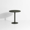 Green glass - Week-End  Bistrot Table Ø70 x H75 cm - Petite Friture