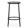 Tabouret Circa - Assise Aluminium Noir  - 65 cm - Normann Copenhagen