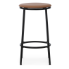 Tabouret Circa - Assise cuir Ultra Brandy  - 65 cm - Normann Copenhagen