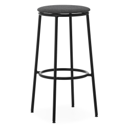 copy of Circa Stool - MLF16 fabric Black seating - 75 cm - Normann Copenhagen