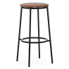 Circa Stool - Ultra Brandy leather seating - 75 cm - Normann Copenhagen