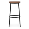 Circa Stool - Ultra Brandy leather seating - 75 cm - Normann Copenhagen