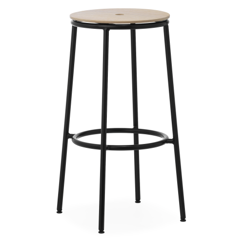 Circa Stool - Oak seating - 75 cm - Normann Copenhagen