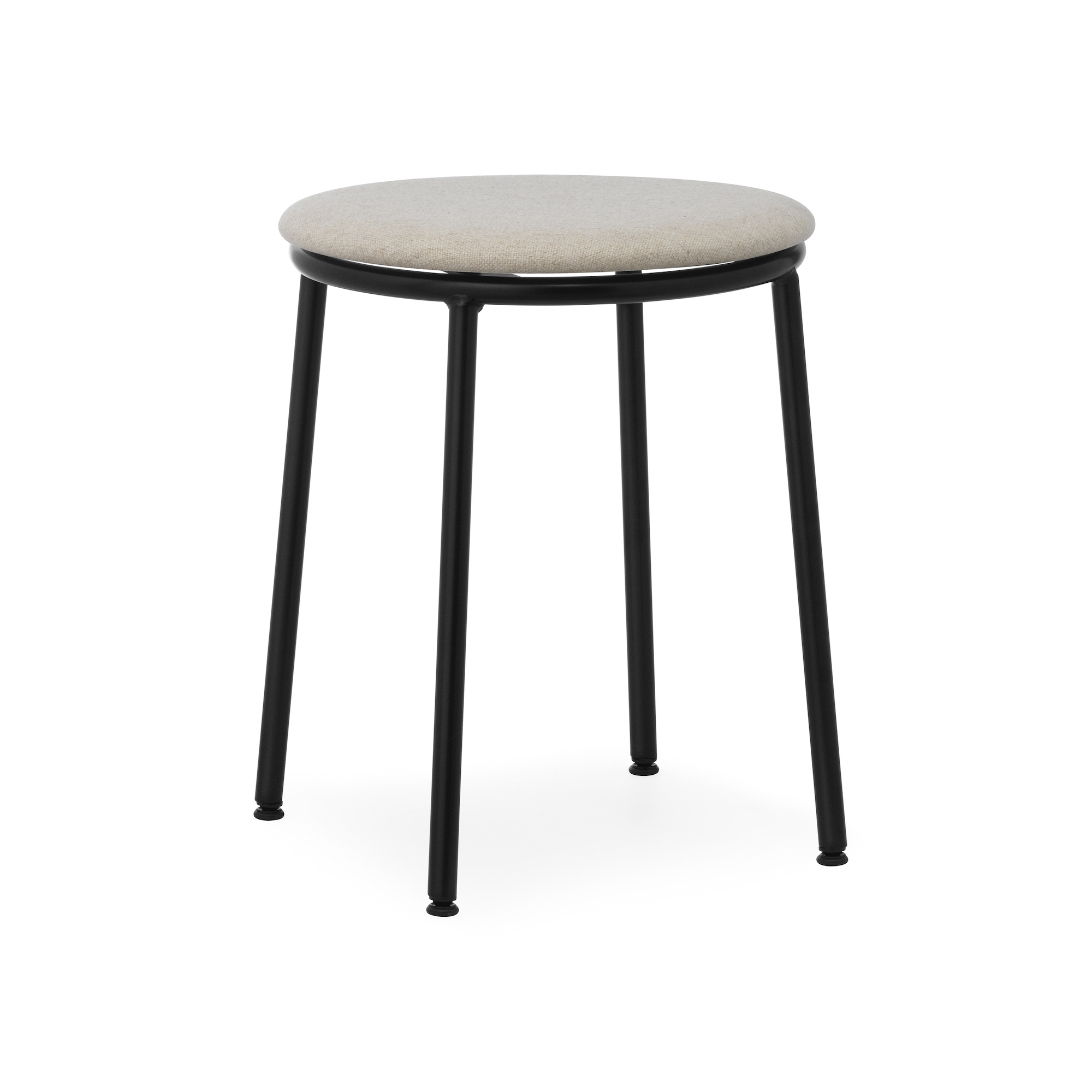 Circa Stool - MLF20 fabric Sand seating - 45 cm - Normann Copenhagen