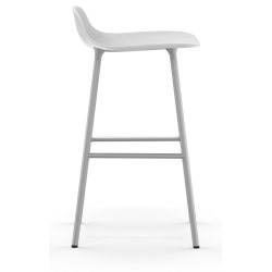 Form Barstool - White - 65 cm or 75 cm - Normann Copenhagen