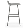 Form Barstool - Grey - 65 cm or 75 cm - Normann Copenhagen