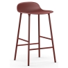 Tabouret de bar Form - Rouge - 65 cm ou 75 cm - Normann Copenhagen