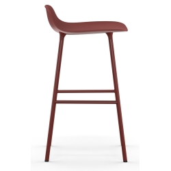 Form Barstool - Red - 65 cm or 75 cm - Normann Copenhagen