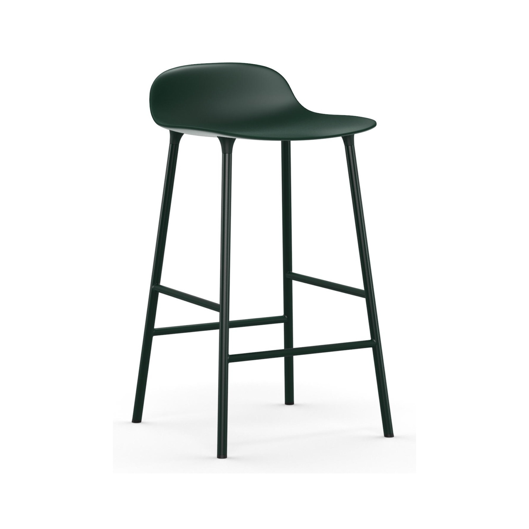 Form Barstool - Green - 65 cm or 75 cm - Normann Copenhagen