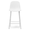 Chaise de bar Form - Blanc - 65 cm ou 75 cm - Normann Copenhagen