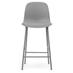 Chaise de bar Form - Gris - 65 cm or 75 cm - Normann Copenhagen