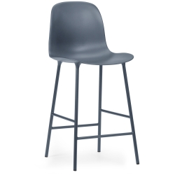 Chaise de bar Form - Bleu - 65 cm ou 75 cm - Normann Copenhagen