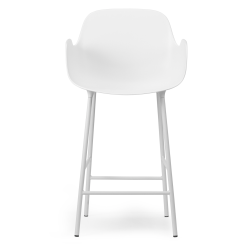 Form Bar Armchair - White - 65 cm or 75 cm - Normann Copenhagen