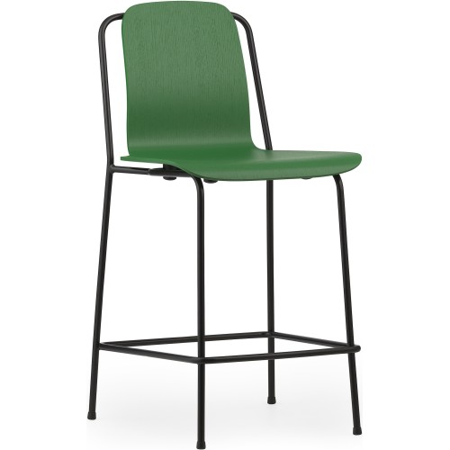 Chaise de bar Studio sans accoudoir – Vert