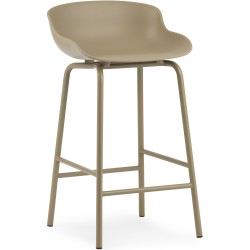 Hyg Barstool, metal legs – Sand - Normann Copenhagen