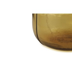 Step vase - Brown - H16 x Ø16,5 cm - Normann Copenhagen