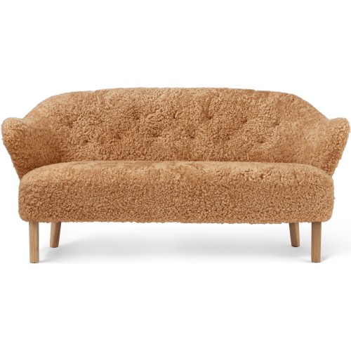 Ingeborg Sofa – Honey Sheepskin + Natural oak - Audo Copenhagen