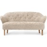 Ingeborg Sofa – Moonlight Sheepskin + Natural oak - Audo Copenhagen