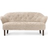 Ingeborg Sofa – Moonlight Sheepskin + Dark stained oak - Audo Copenhagen